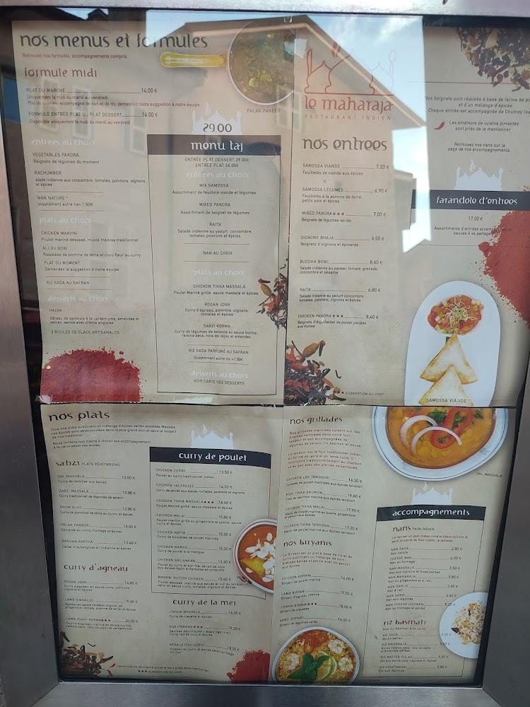 Restaurant Le Maharaja - Menu Image 3